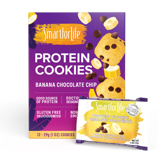 Smart for Life Banana Chocolate Chip Cookies