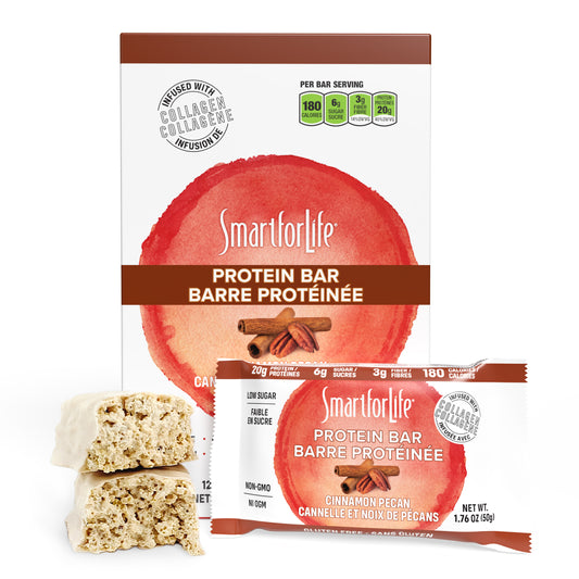 Smart for Life Low Sugar Cinnamon Pecan Protein Bar