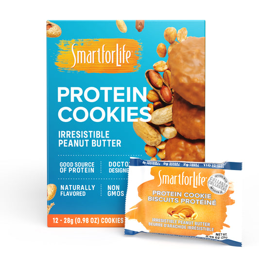 Smart for Life Irresistible Peanut Butter Protein Cookies 