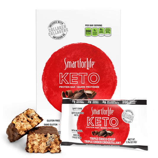 Smart for Life Keto Triple Choco Crisp Protein Bar