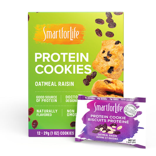 Oatmeal Raisin Cookies (12 Ct. Box) - Smart for Life