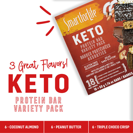 Keto Variety Protein Bars (18 Ct.)